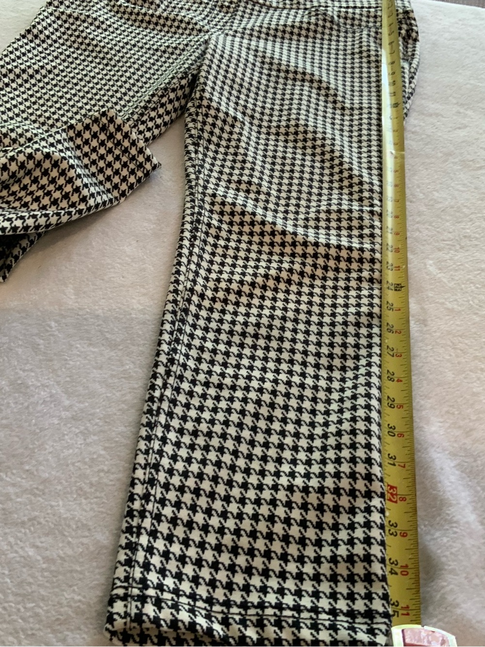 Black & White Houndstooth Pants no boundaries size XL. SKU 3141